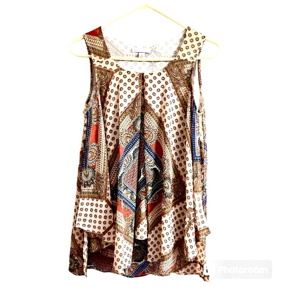 DB flowy drape tunic top
